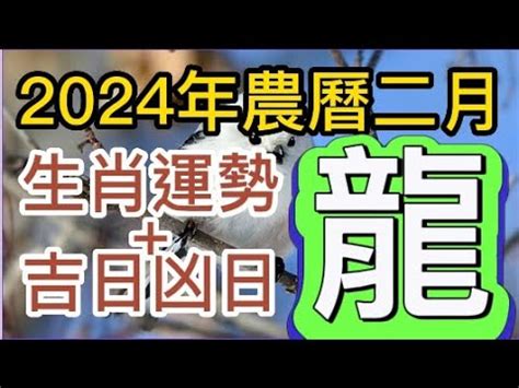 2024屬龍每月運勢